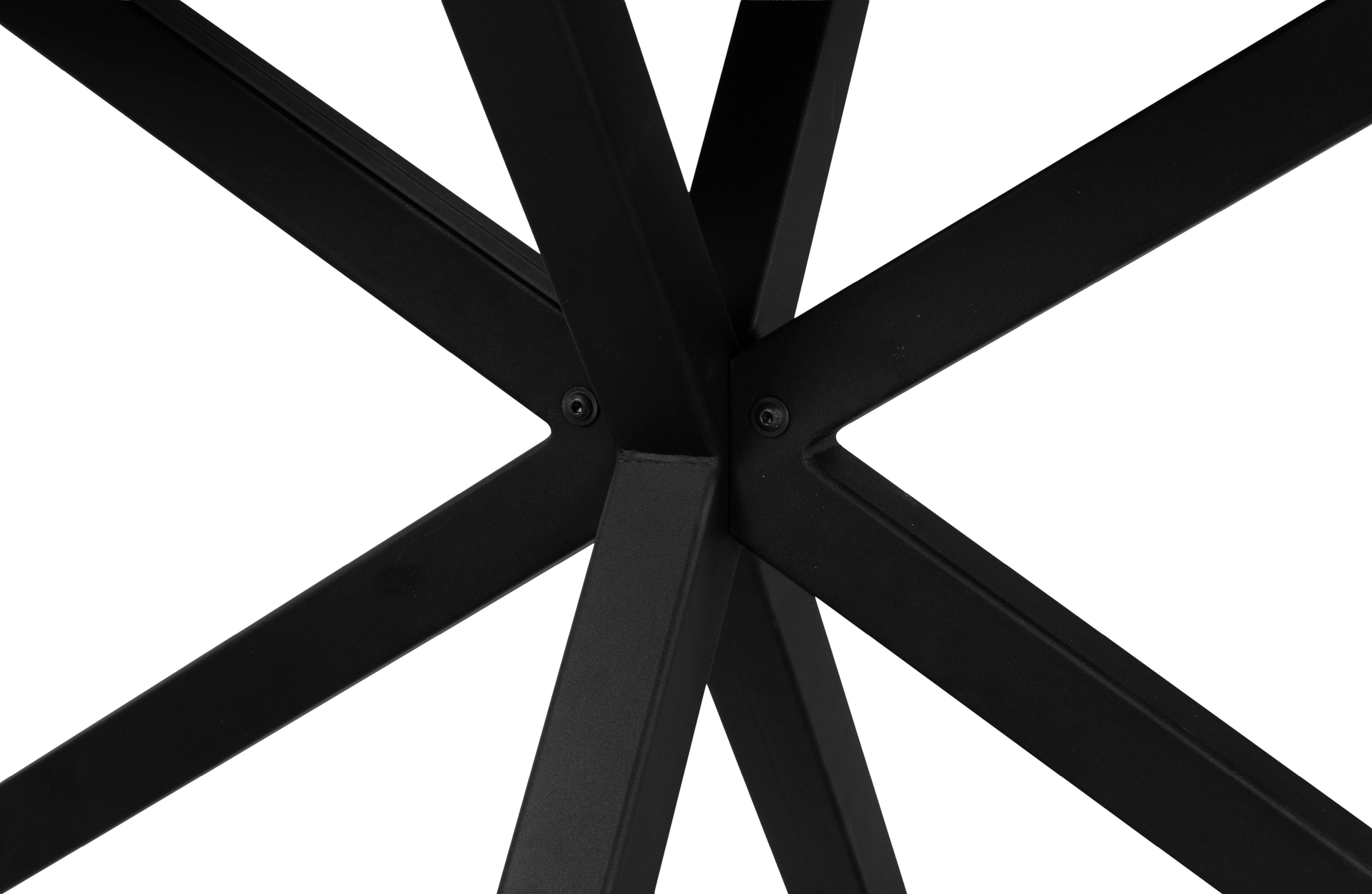 OMG Design Esstisch Kent (1-St), Hochwertige Melamin-Tischplatte mit Metallgestell