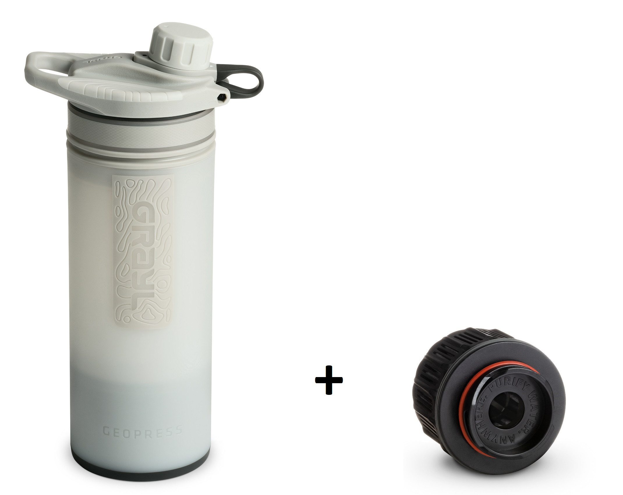 Grayl Wasserfilter GRAYL® GEOPRESS Purifier + 1 Replacement Cartridge