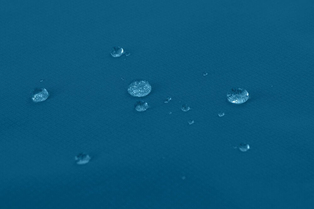 Damen Normalgrößen, Bergson HELLI blau 12000 Wassersäule, Outdoorjacke Weste Regenweste, Netzfutter, mm Saphir