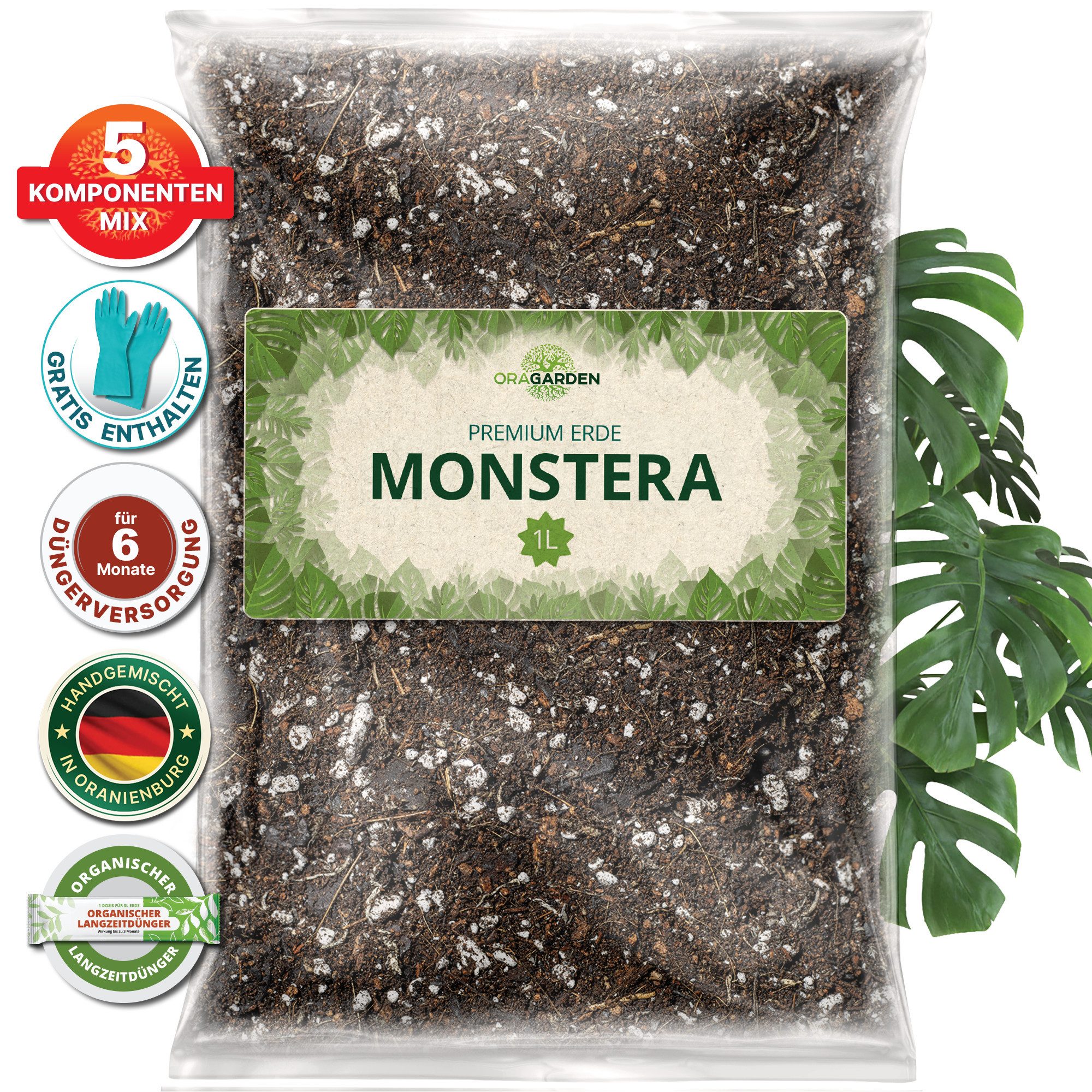 Spezialerde Monstera Erde