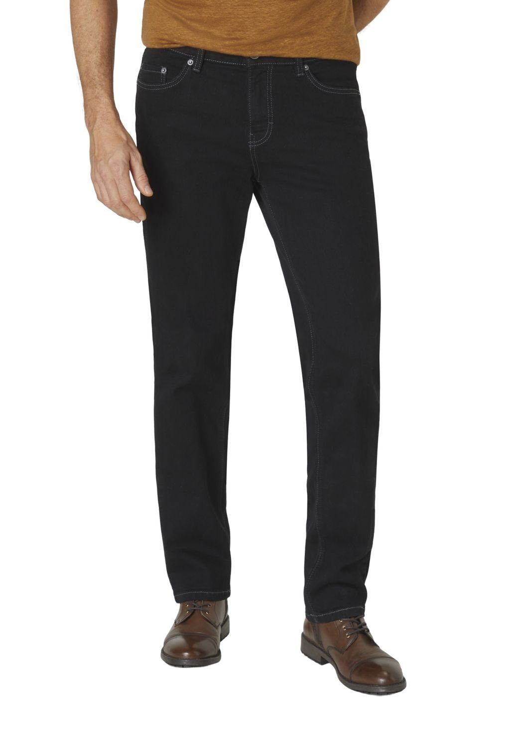Padlock Strap Slim Fit Jeans main image 1