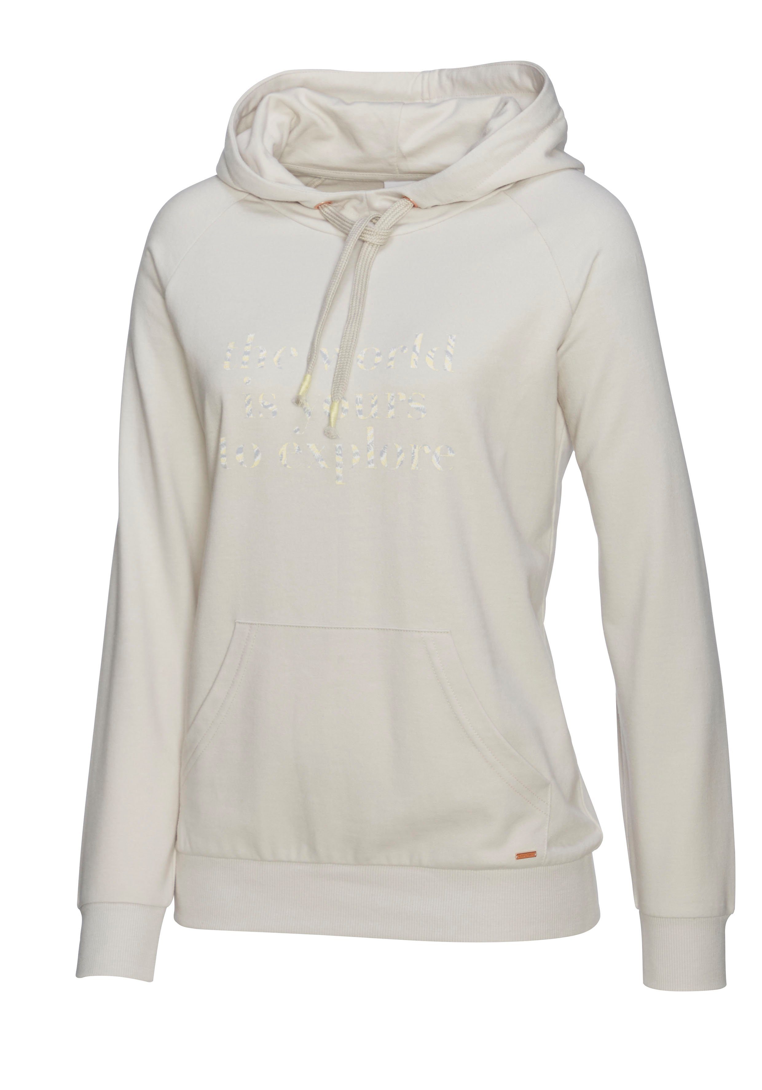 LASCANA Hoodie mit Statement Druck, Loungewear – Bild 4 von 5