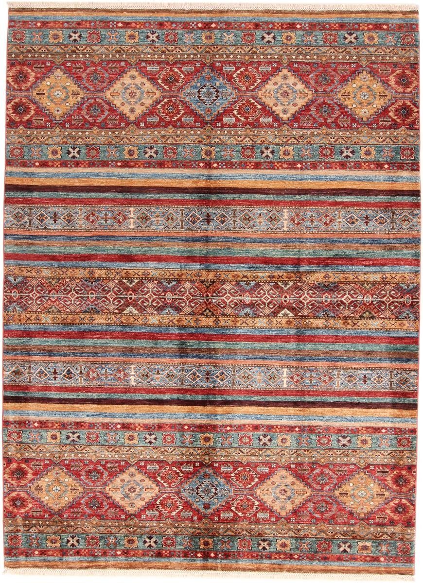 Orientteppich Arijana Shaal 179x243 Handgeknüpfter Orientteppich, Nain Trading, rechteckig, Höhe: 5 mm