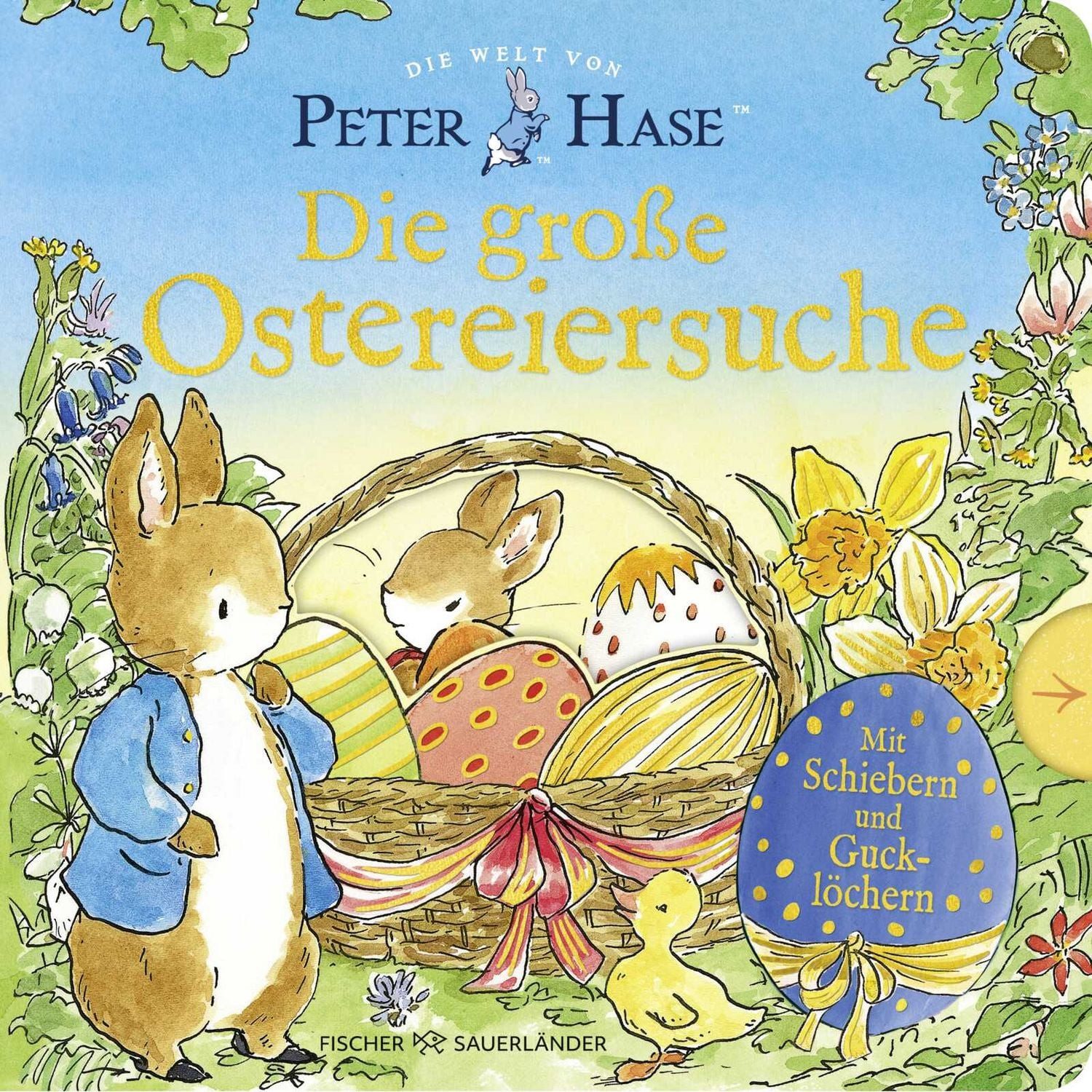 Kinderbuch Die Welt von Peter Hase Die große Ostereiersuche Pappbilderbuch mit Sc Beatrix Potter