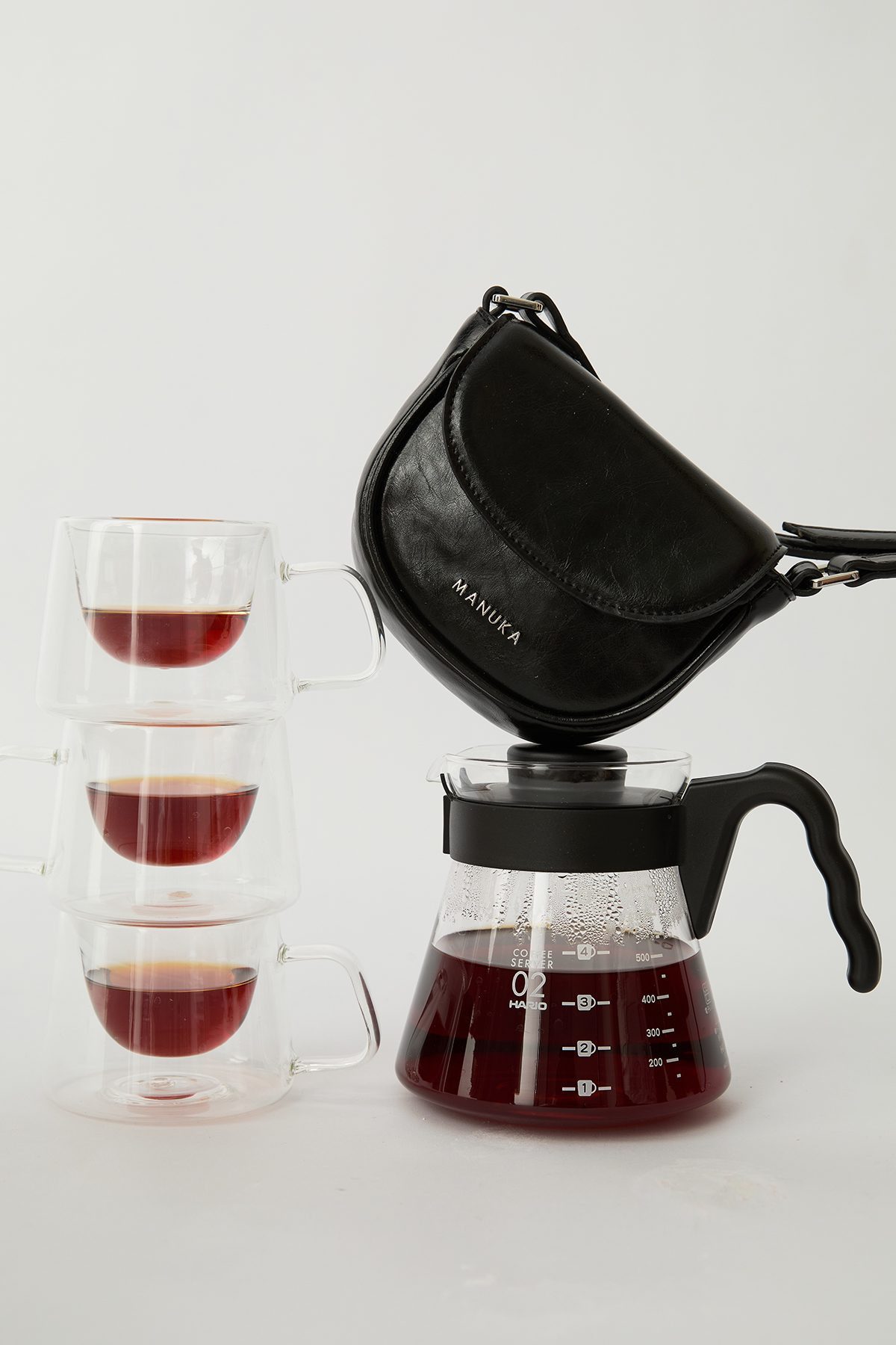 MANUKA Abendtasche Sisu Mini Bag Schokoladenmousse
