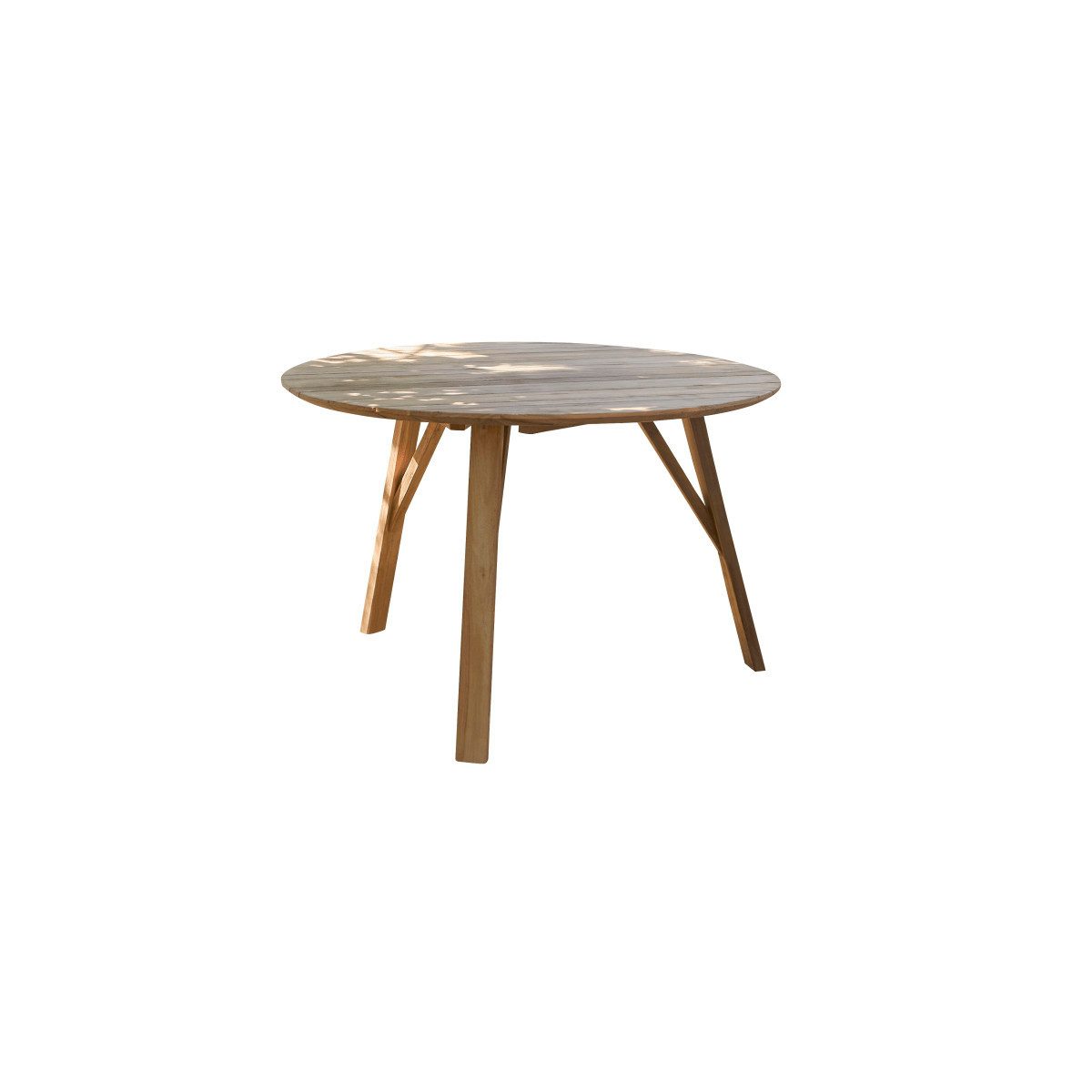 Tikamoon Gartentisch Gartentisch Katrine aus recyceltem Teakholz 120