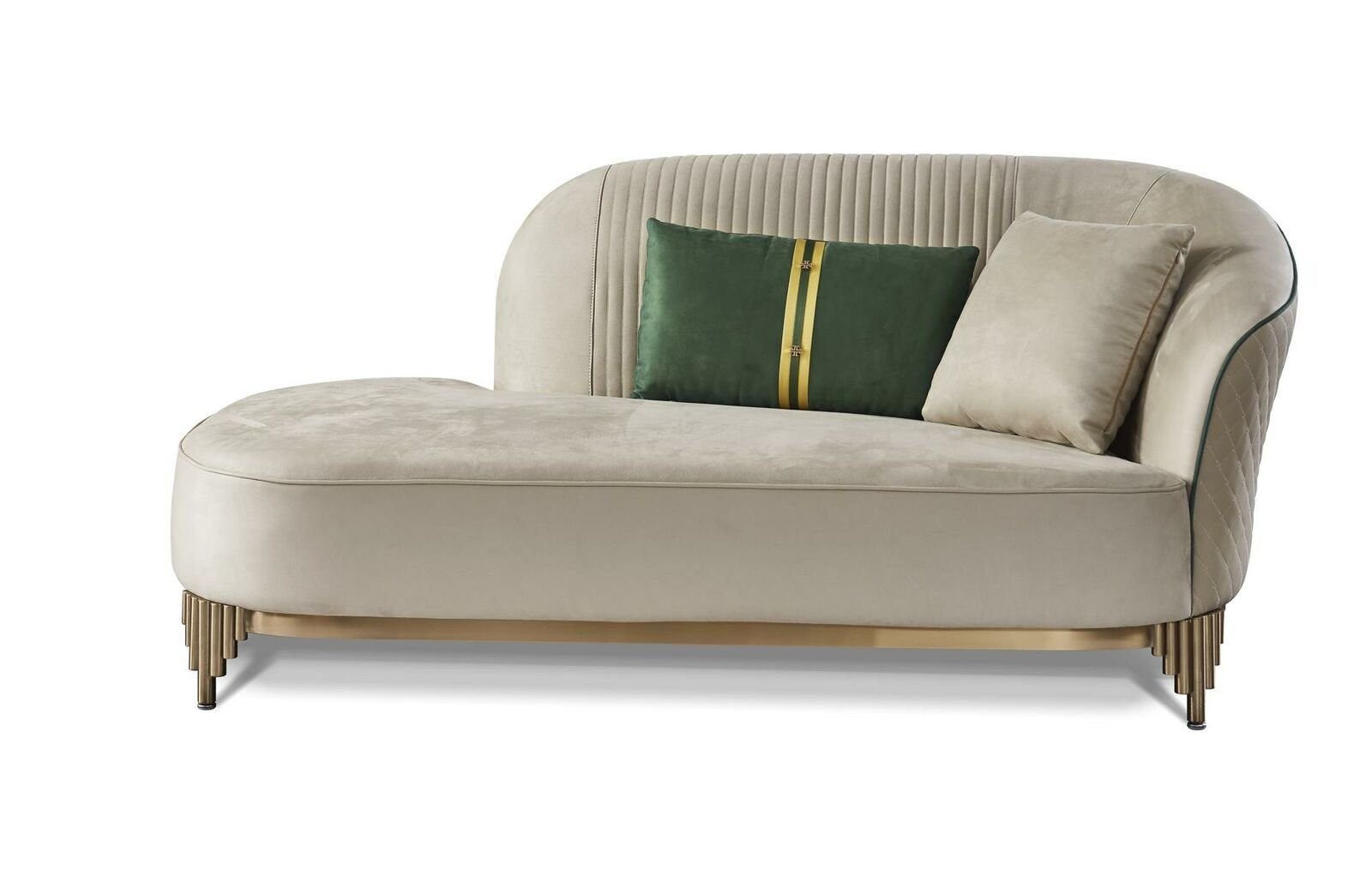 JVmoebel Chaiselongue Chaiselongues Sofa Couch Liege mane Luxus Liegen Designer, Made in Europe