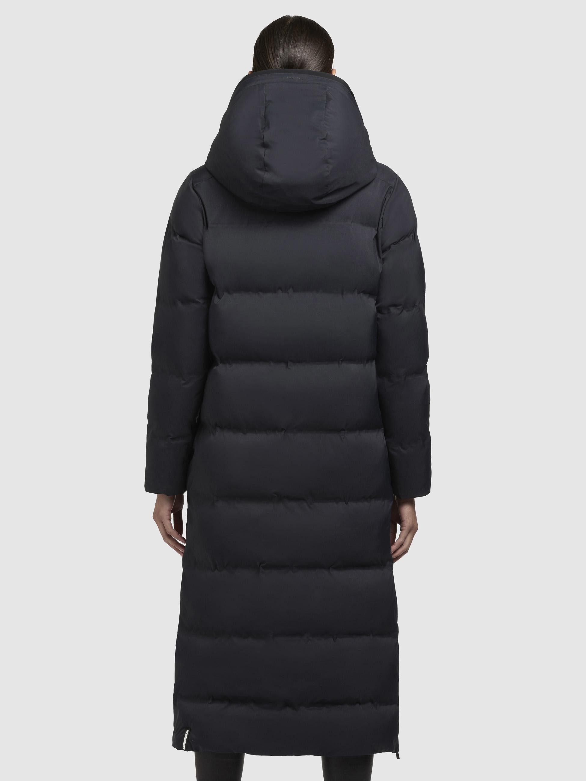 khujo Steppmantel Mayla2-YM Warmer Damen Wintermantel mit großer Kapuze