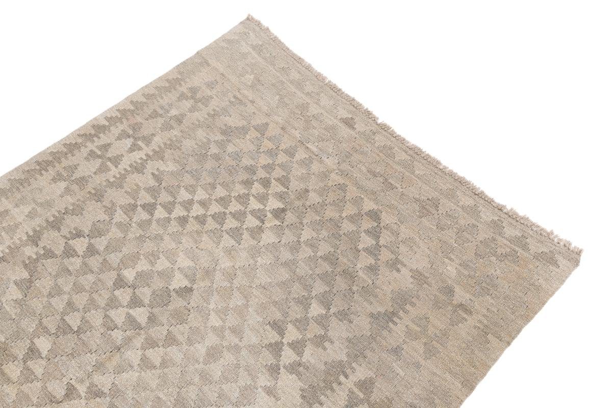 Orientteppich Kelim Afghan Höhe: Orientteppich, Moderner Handgewebter mm Heritage Trading, 3 rechteckig, 127x166 Nain