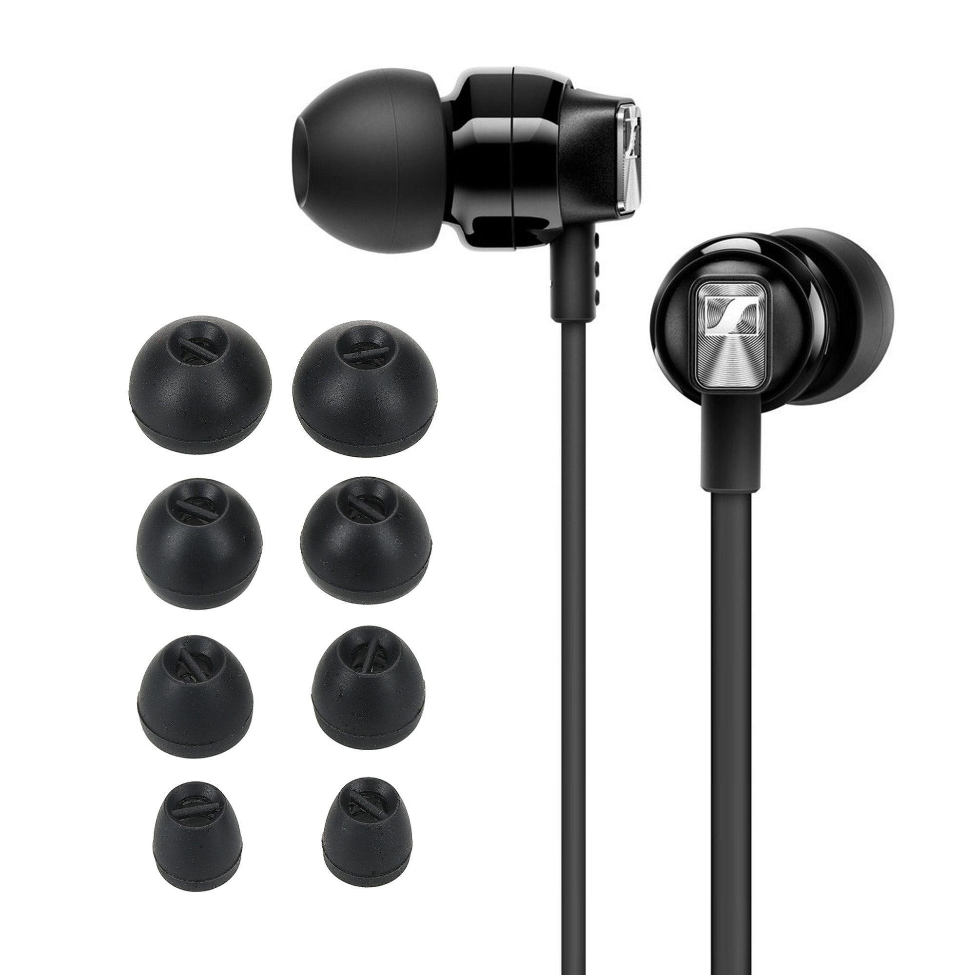 8x Ersatzpolster für Sennheiser CX 300S / CX 6.00BT / Momentum In-Ear Kopfhörer