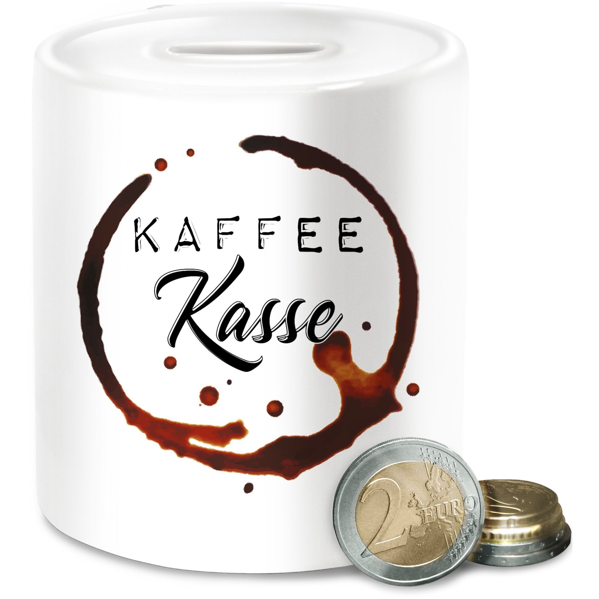 Shirtracer Spardose Kaffeekasse - Kaffee Kasse günstig online kaufen