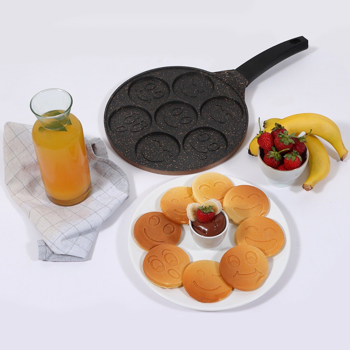SERENK Pancake-Maker Serenk Cooking Fun Pancake Pfanne, Pancake cm Maker, 26