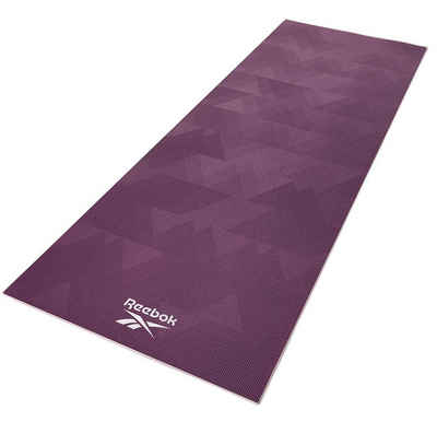 Reebok Yogamatte »Reebok Yogamatte mit geometrischem Muster - beidseitig, rutschfest«