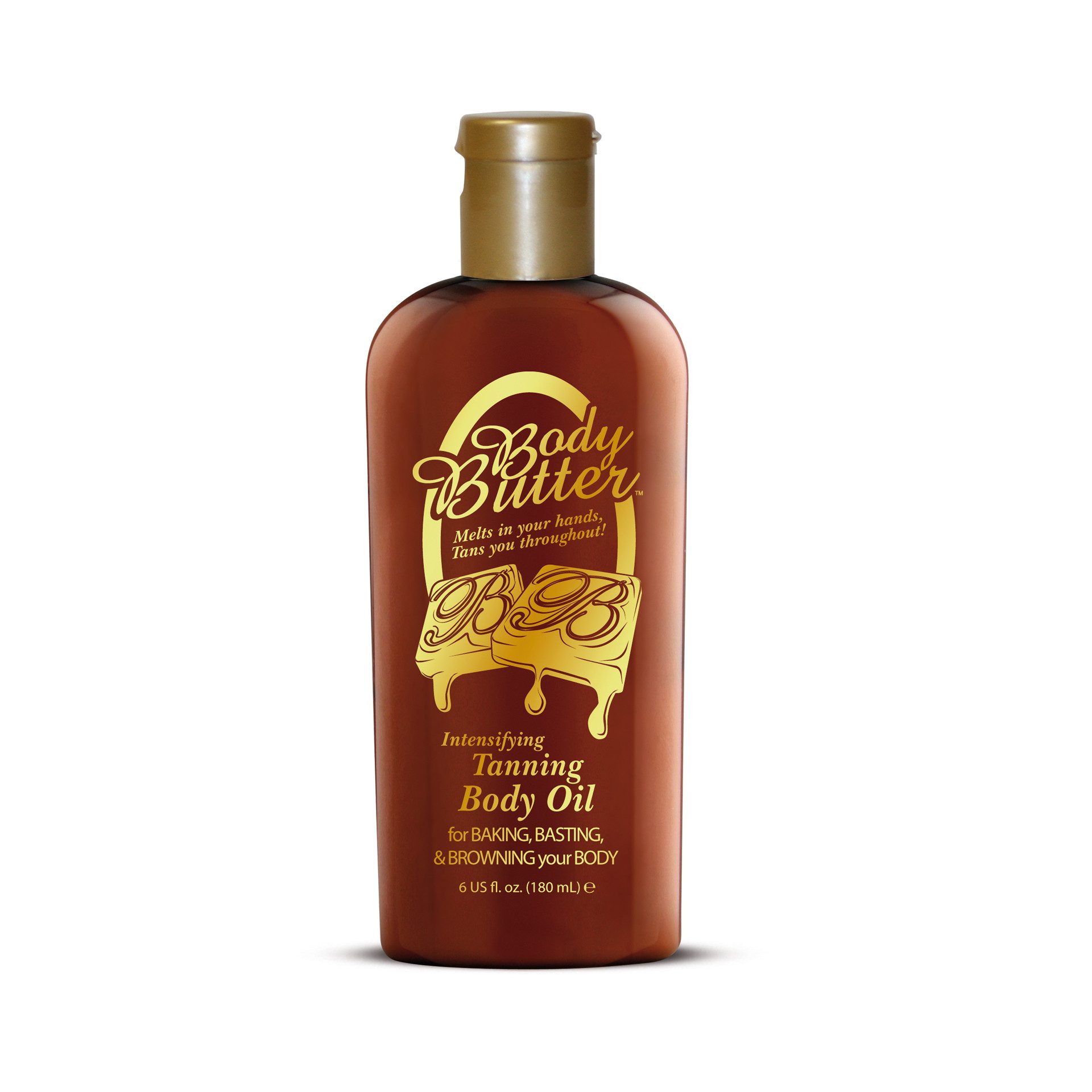 Body Butter Selbstbräunungslotion Intensifying Tanning Body Oil, Sieben Öle, Aloe Vera