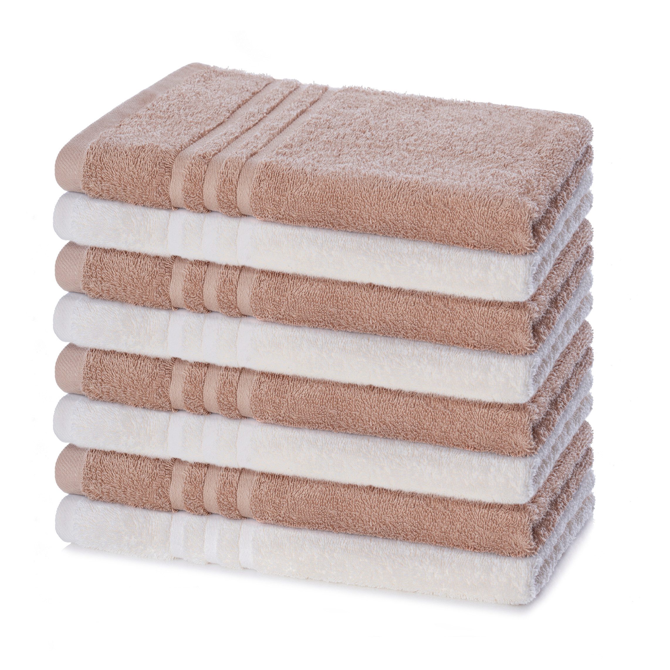 Lavea Handtuch Set Elena 50x100cm, Baumwolle günstig online kaufen
