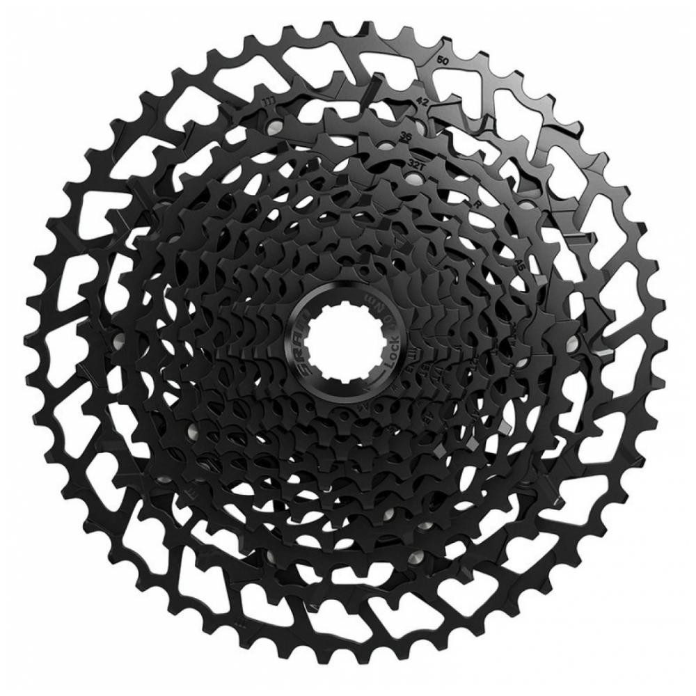 Zahnkranz SRAM 1 x NX Eagle Kassette 12-fach PG-1230 11-50 Zähne schwarz