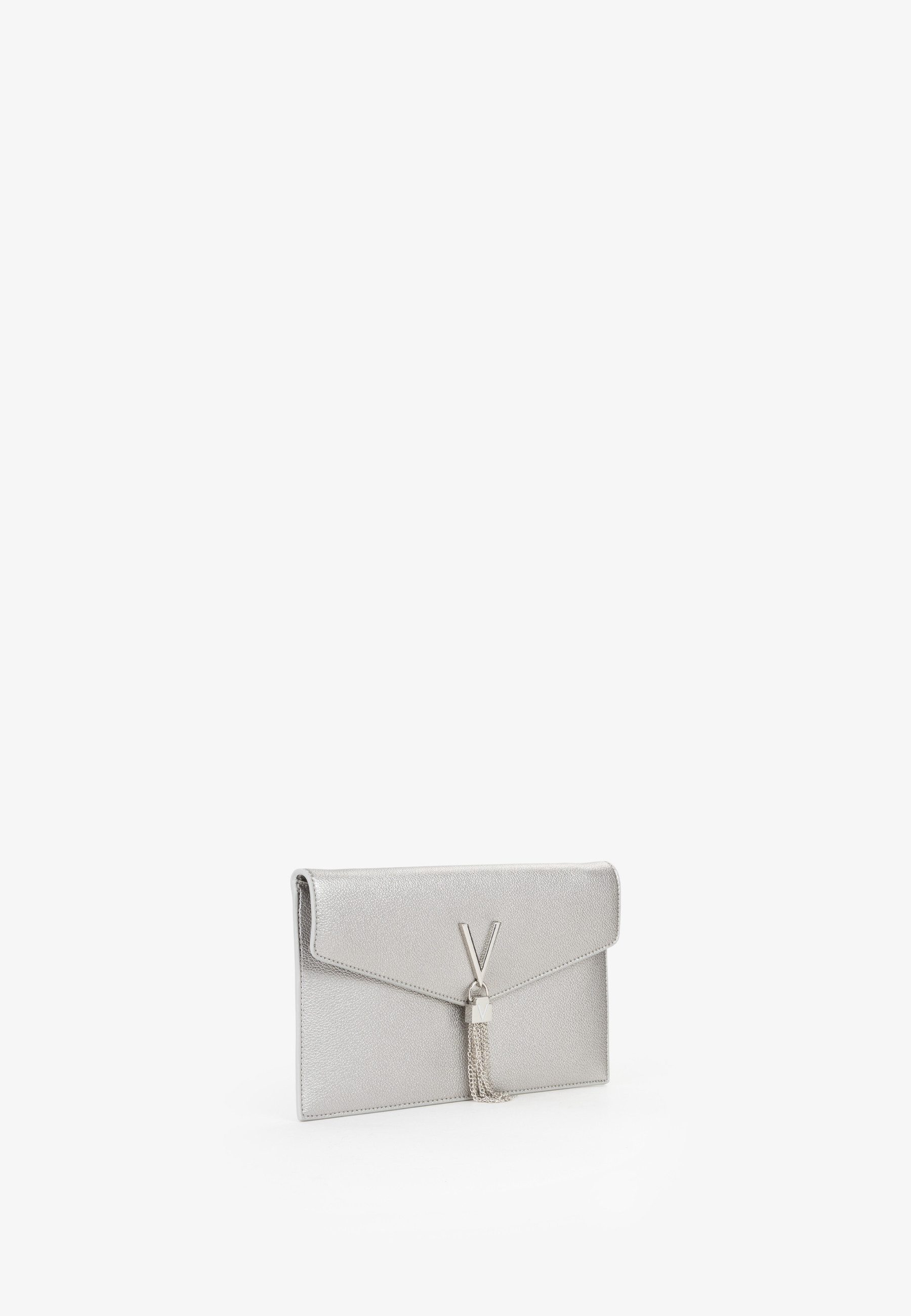 VALENTINO BAGS Umhängetasche LUXE, Damen Schultertasche, Clutch mit Zierkette als Umhängeriemen