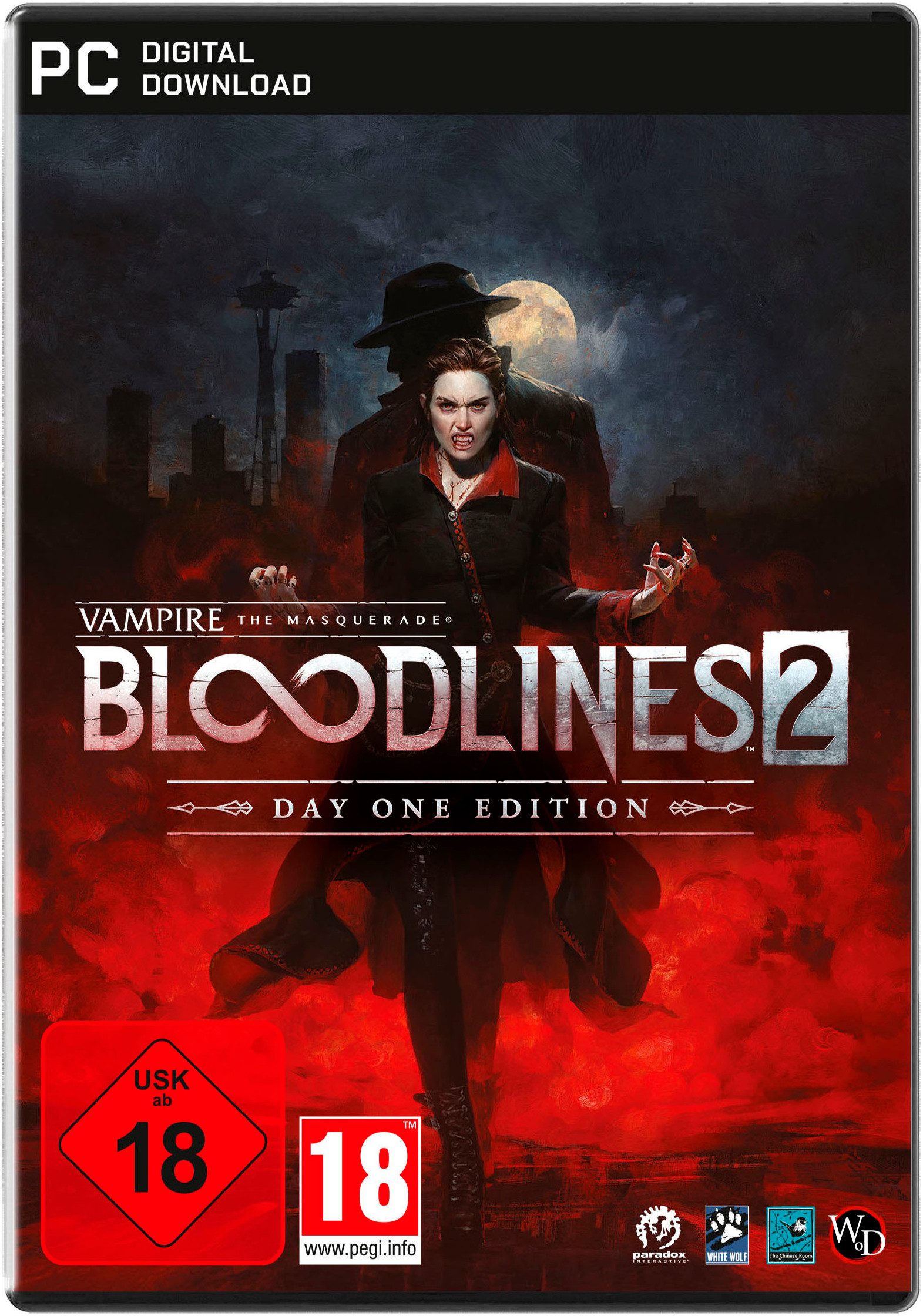 Vampire: The Masquerade - Bloodlines 2 Day One Edition (CiB) PC