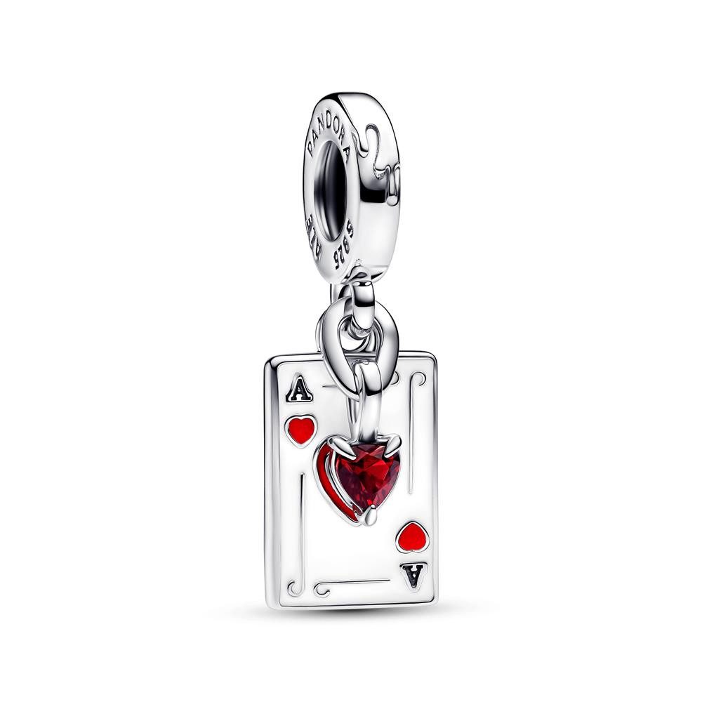 Charm-Einhänger PANDORA Disney Villains Herzkönigin Charm-Anhänger 925er Silber