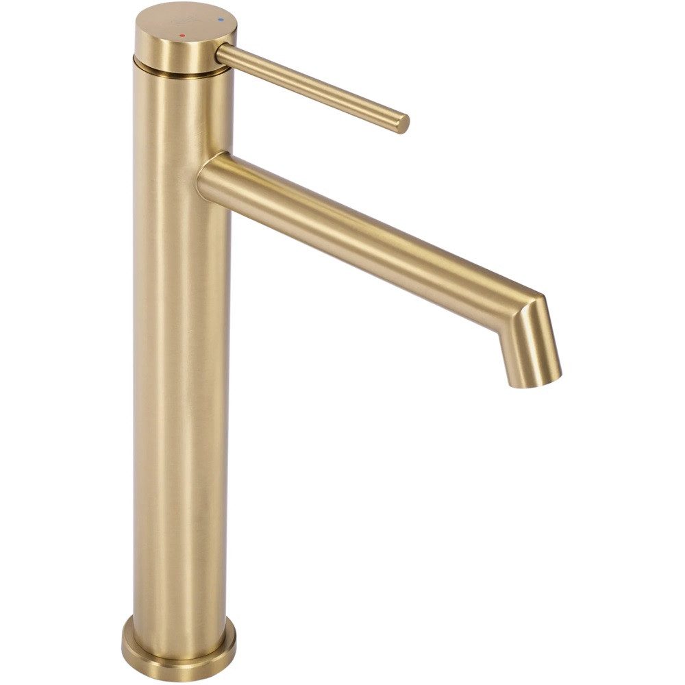 wohnwerk.idee Badarmatur Waschbeckenarmatur Wasserhahn Gold Chrom günstig online kaufen