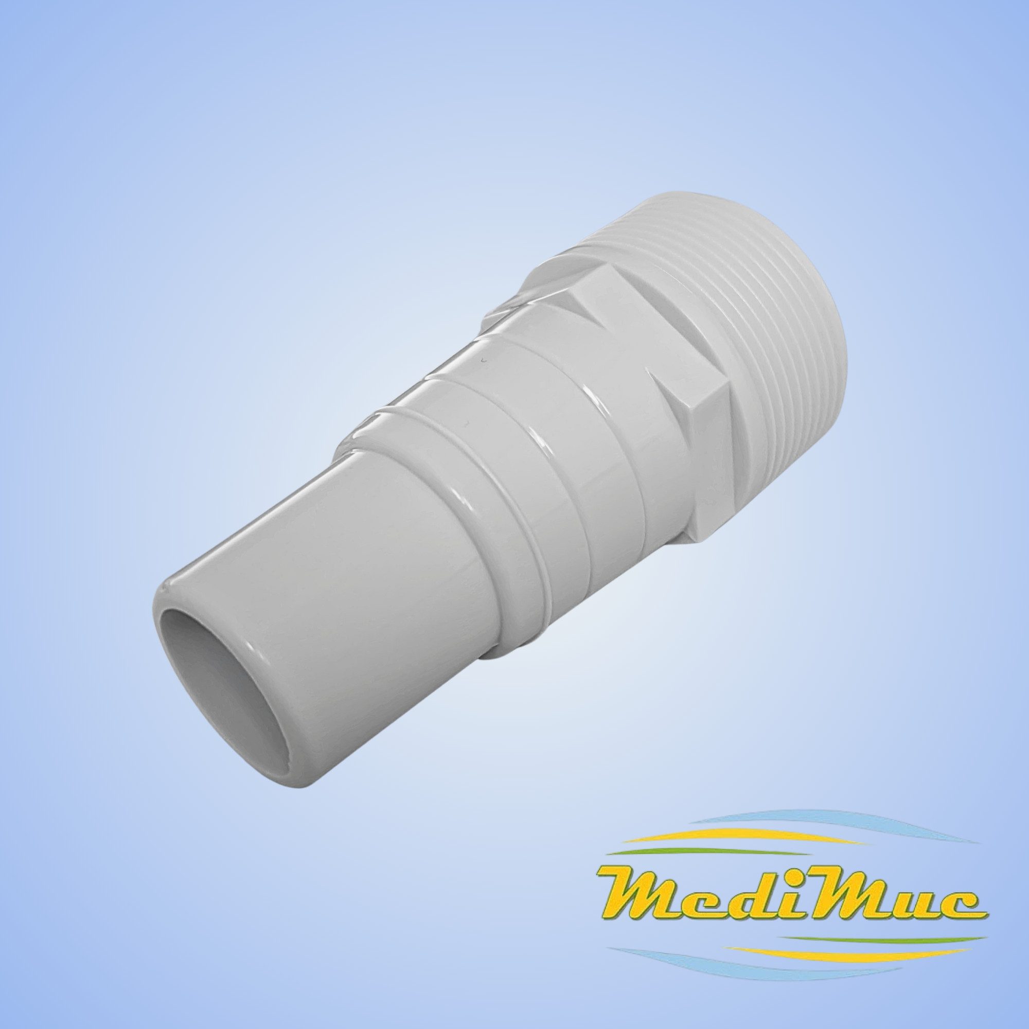 MediMuc Poolschlauch Schlauchverbinder, Schlauchtülle, Pumpenanschluss, Schlauchanschluss, (1 St)