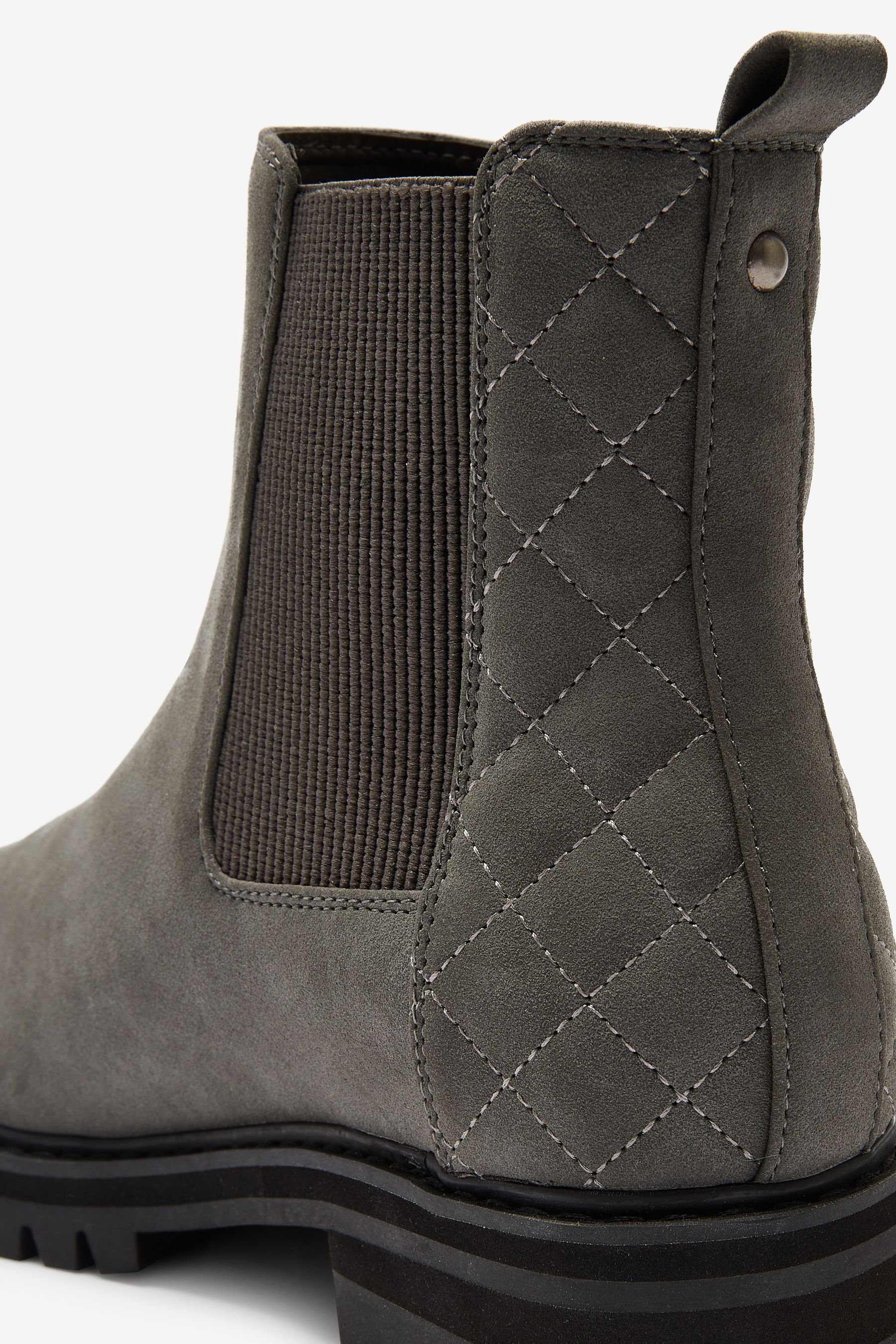 Next Forever Passform Chelseaboots weite Grey Chelseas, (1-tlg) extra Comfort