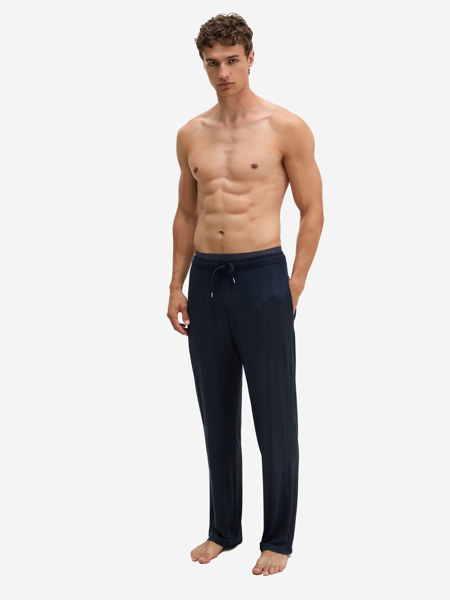 Marc O'Polo Pyjamahose classic Schlafhose, Nacht Hose, Loungehose