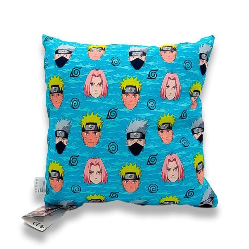 Tinisu Dekokissen Naruto Dekokissen 38×38 - Kissenbezug mit Füllung Baumwolle