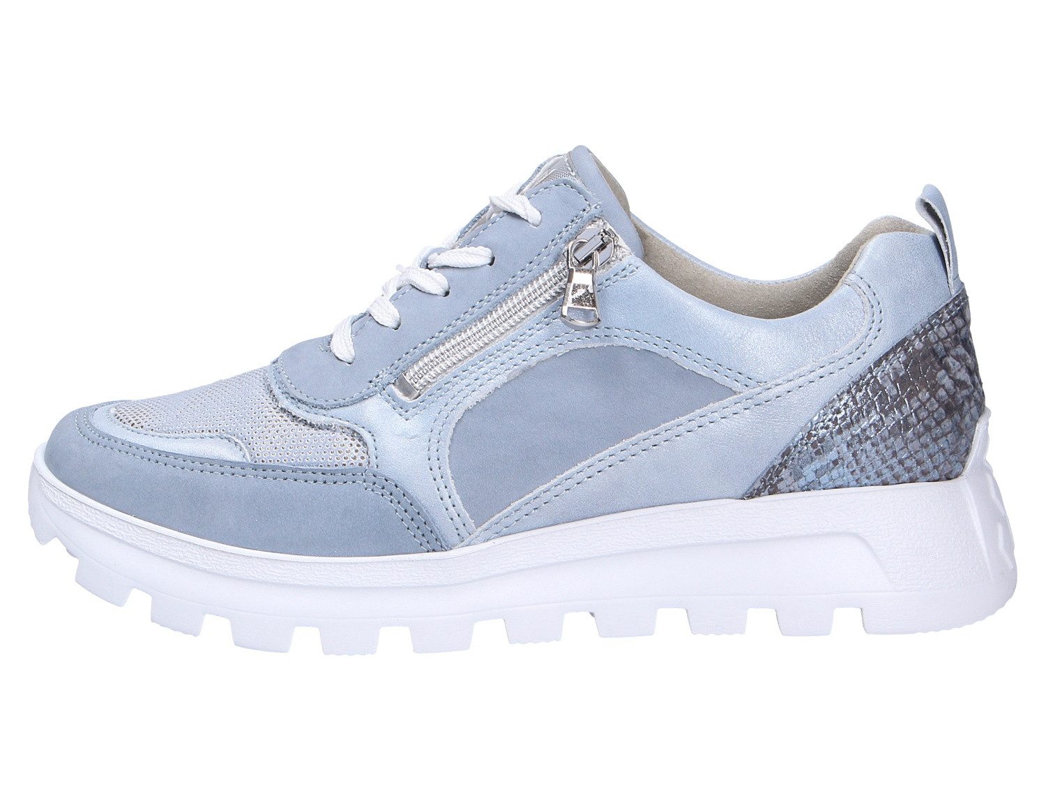 Waldläufer Schnürschuh Modischer Schnitt