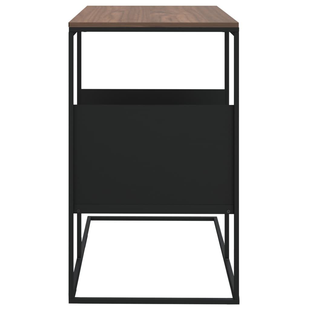 und cm 55x36x59,5 Schwarz (1-St) Beistelltisch | Braun Couchtisch Schwarz vidaXL Schwarz Holzwerkstoff und Braun