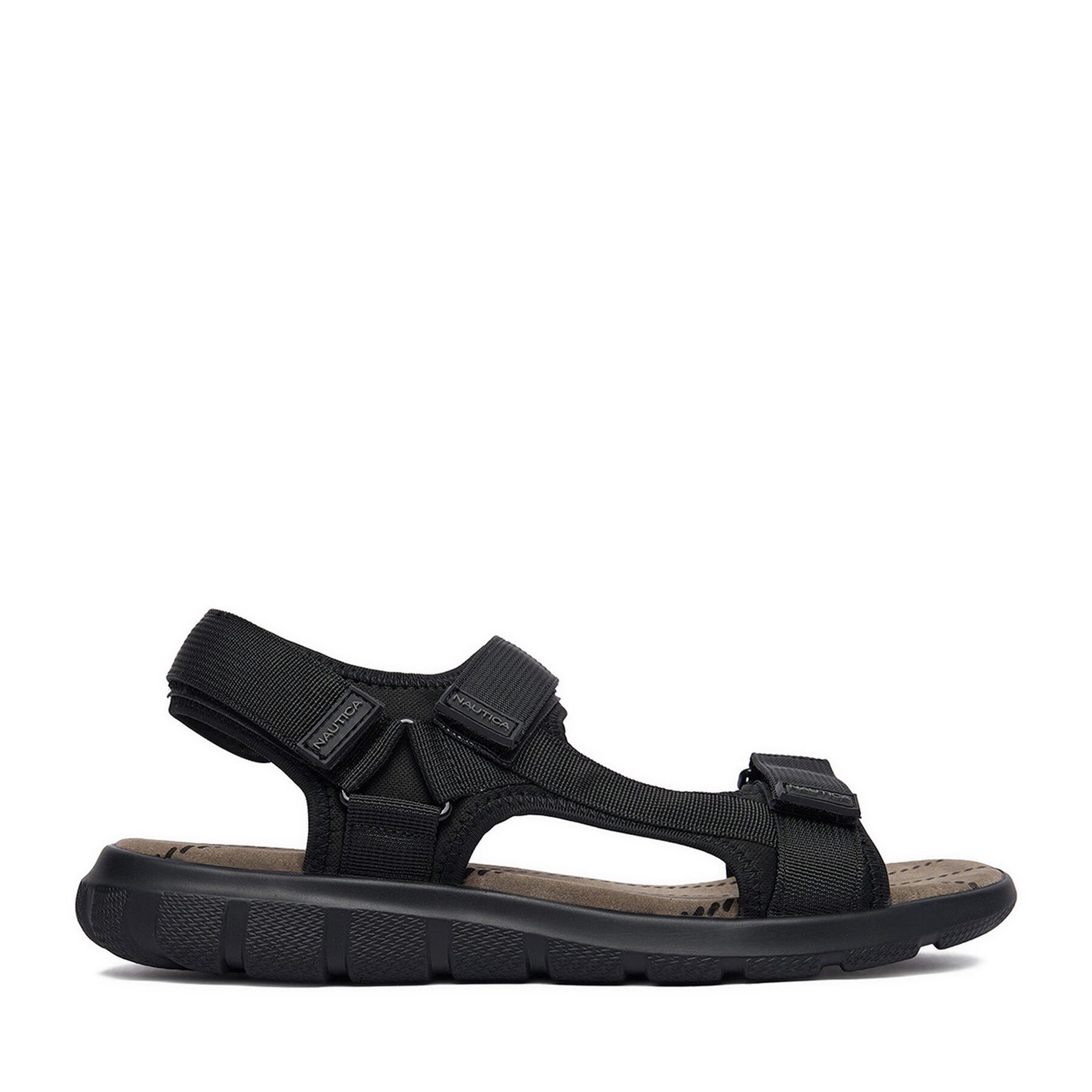 NAUTICA Nautica Herren-Sandalen Schwarz Sandale