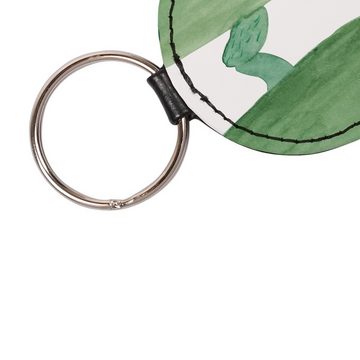 Mr. & Mrs. Panda Schlüsselanhänger Kaktus Liebe - Weiß - Geschenk, Anhänger, Taschenanhänger, Verlobung, (1-tlg), Elegantes Accessoire