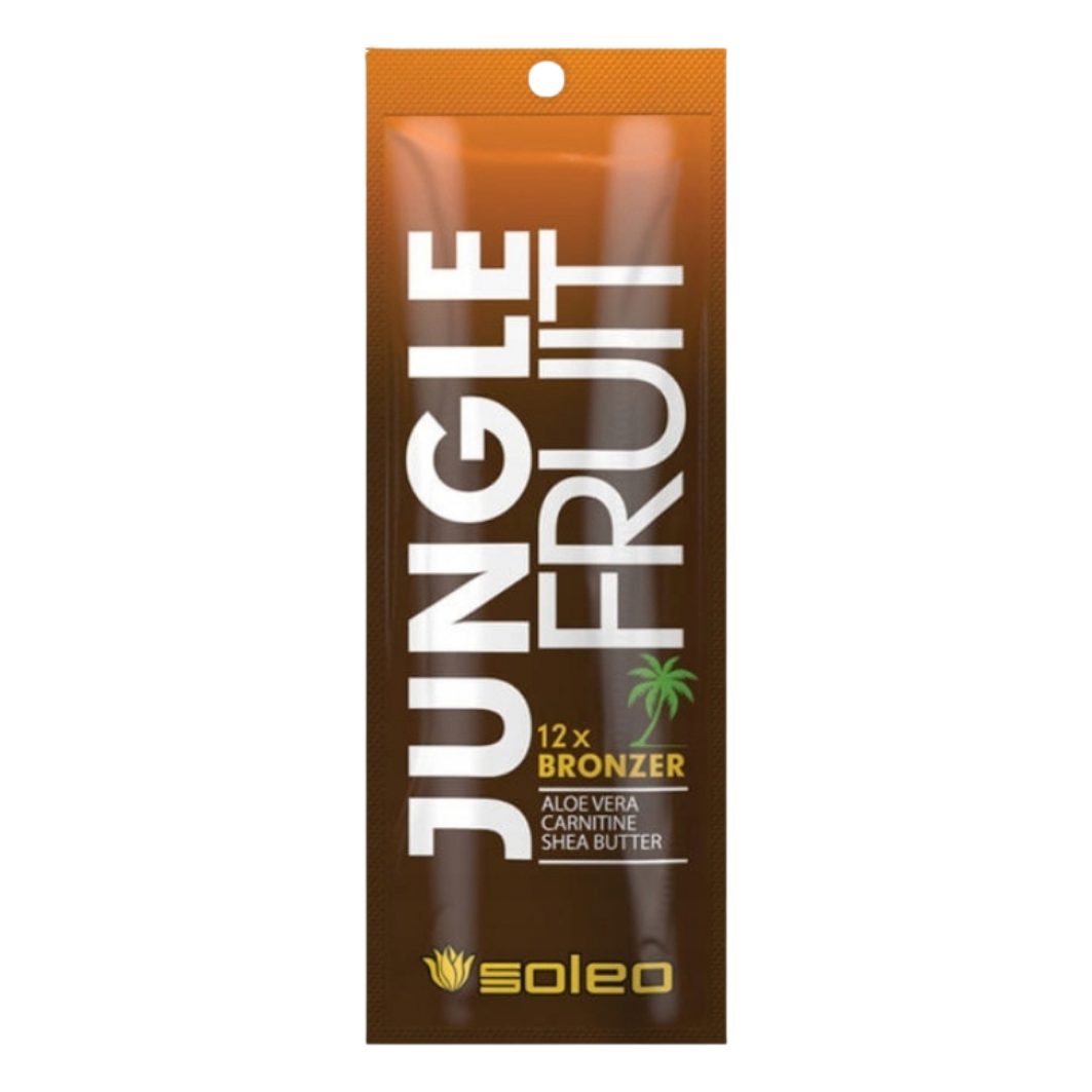 Soleo Selbstbräunungslotion Soleo Jungle Fruit Bronzer Bräunungslotion 15 ml, Bronzer mit DHA und weiteren bräunenden Inhaltsstoffen