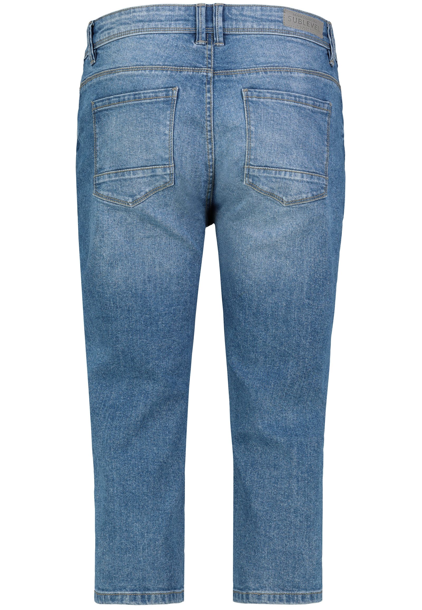 SUBLEVEL Caprijeans Sommerhose Damen Capri Jeans günstig online kaufen