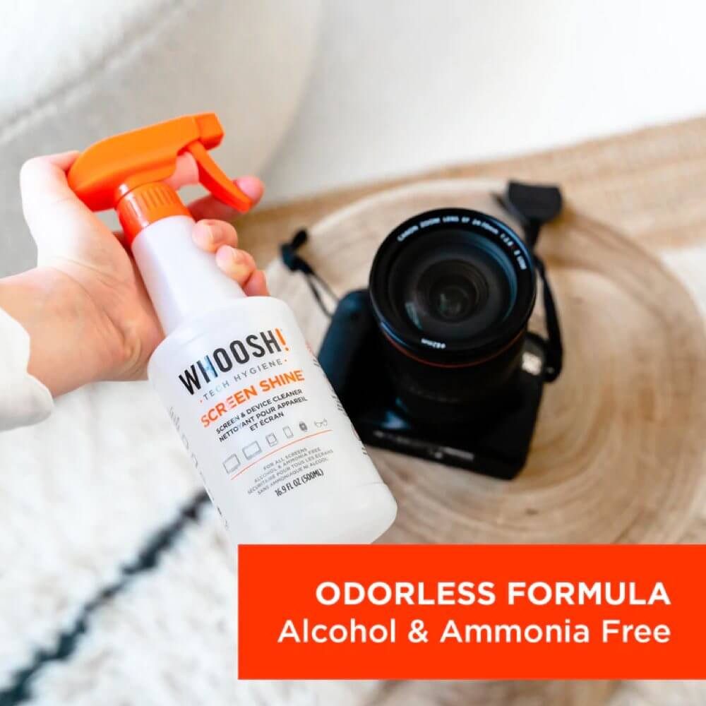 WHOOSH! Reinigungs-Set Screen Shine, Pro Nachfüllflasche V2 500ml