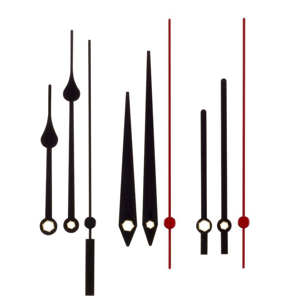 TFA Dostmann Wanduhr TFA 60.3060.01 Analoges Uhrwerk mit Uhrzeigerset Baste günstig online kaufen