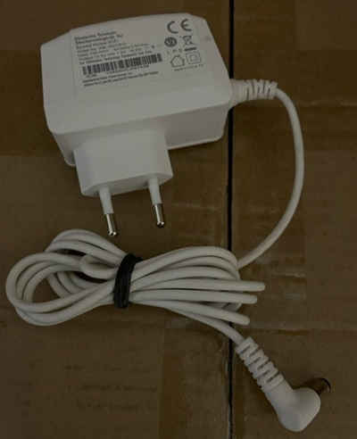 Lichtideen 4289 LED Netzteil Weiß 230V auf 12V DC 1,5A Kabel 1,40m 2,1mm Stecker Netzteil