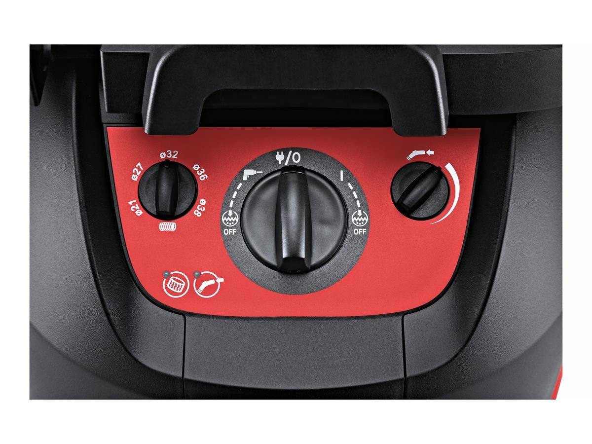 Flex Industriesauger VCE 44 H AC 444.197, 1200 W, beutellos, mit Beutel, automatische Filterabreinigung, elektronische Füllstandüberwachung