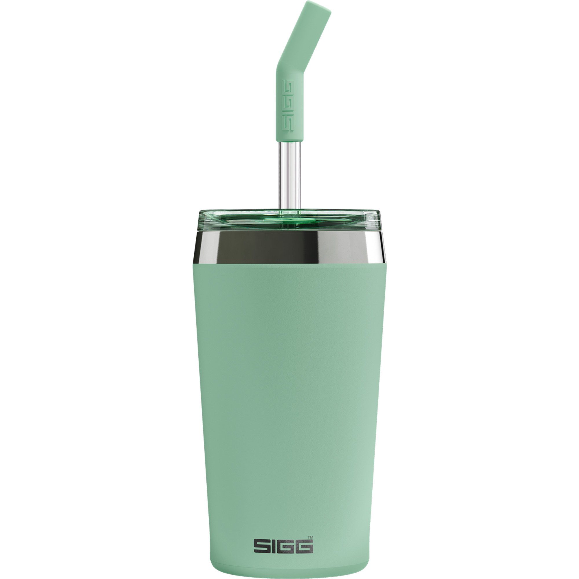 Sigg Geschirr-Set SIGG Kaffeebecher Helia Milky Green 0,45L, Edelstahl