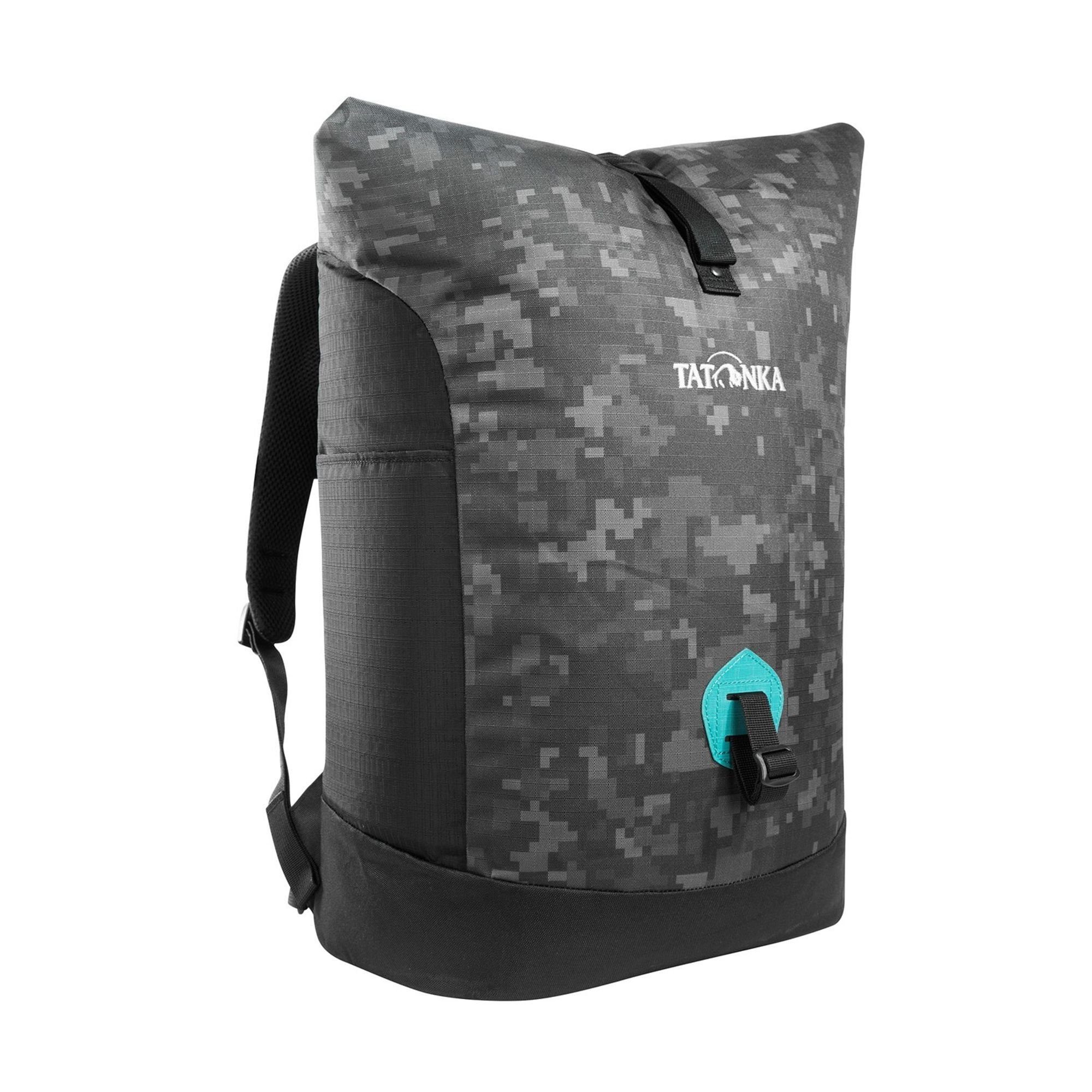 black Rolltop Grip camo Daypack Polyamid Pack, digi TATONKA®