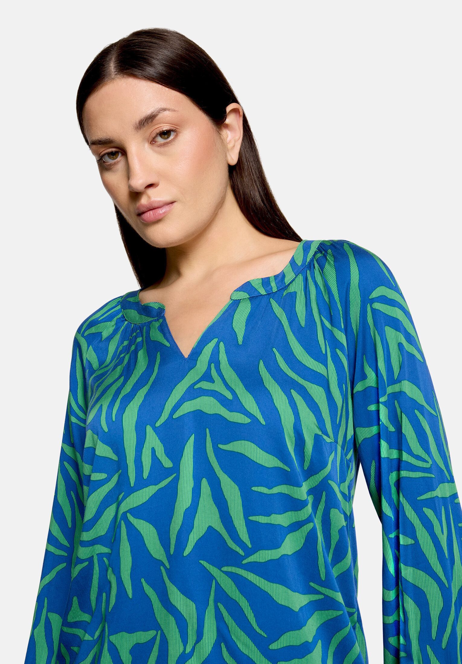 Cartoon Schlupfbluse Damen mit Muster