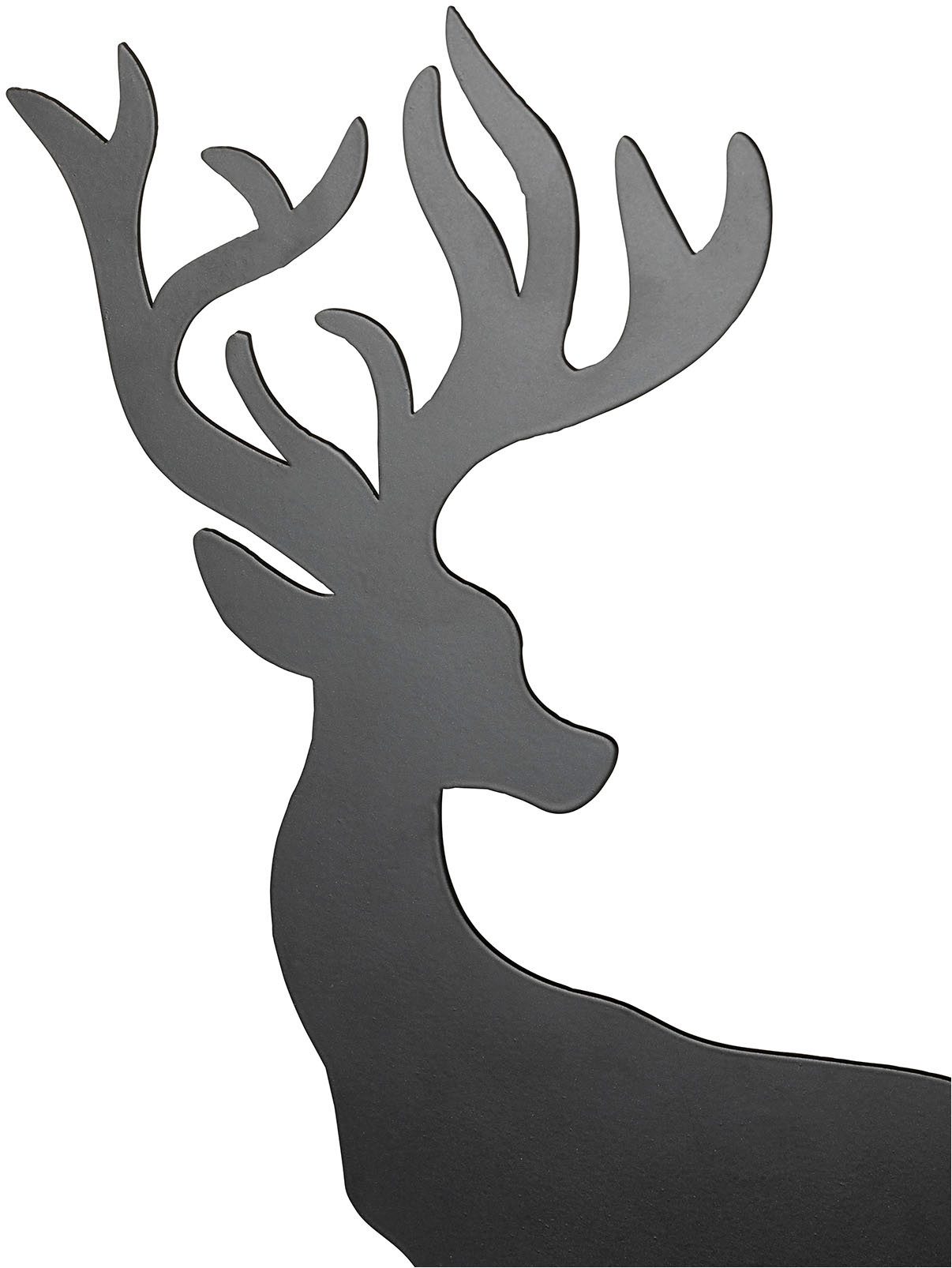 Fink Weihnachtsfigur Hirsch JASPER (1 St), Weihnachtsdeko aus Eisen