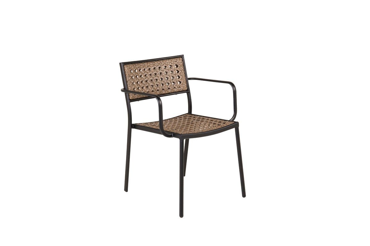 Luxusbetten24 Gartenstuhl 4er Set - Marave, inkl. Kissen