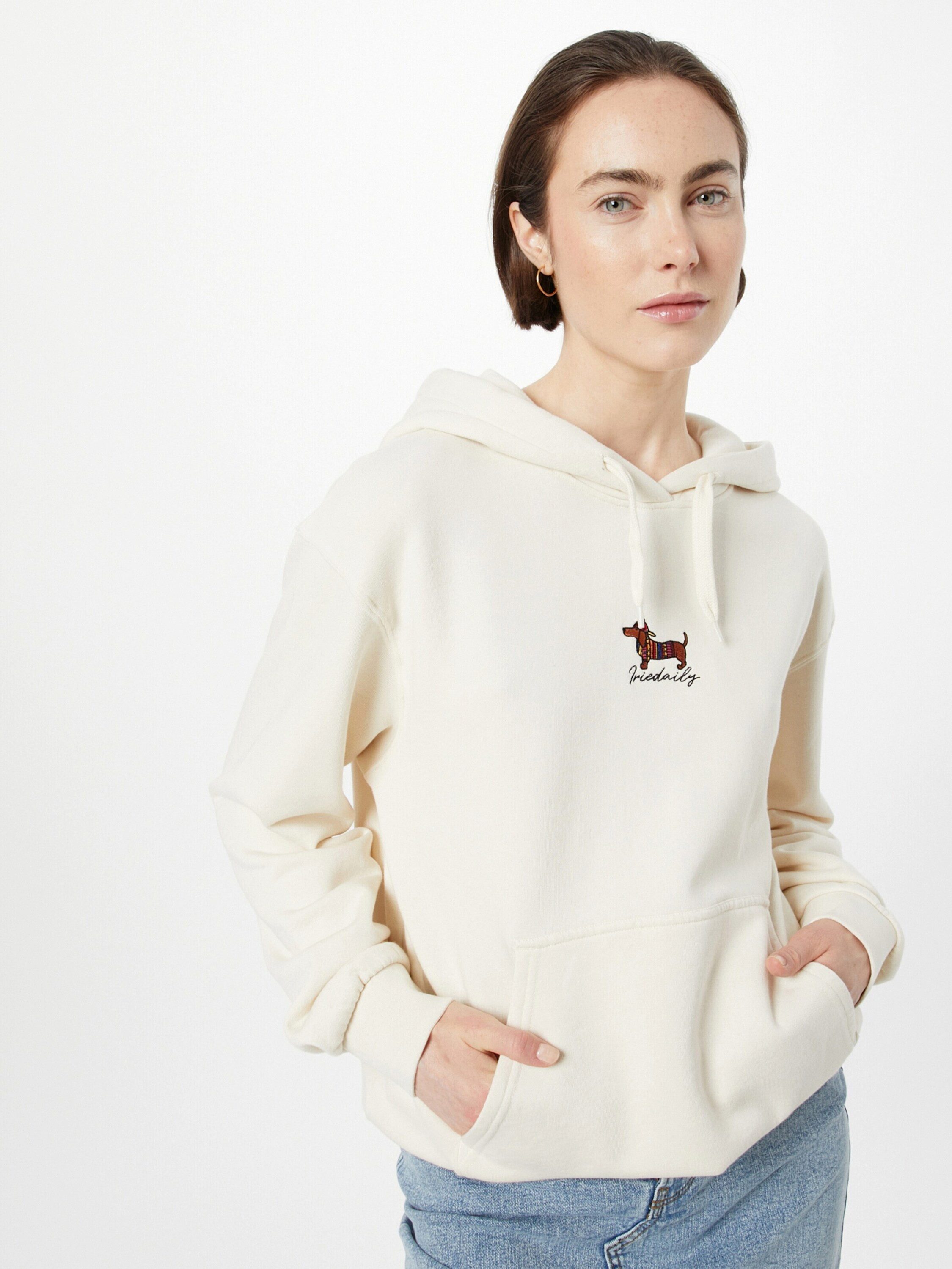 iriedaily Sweatshirt Dacksi (1-tlg) Stickerei günstig online kaufen