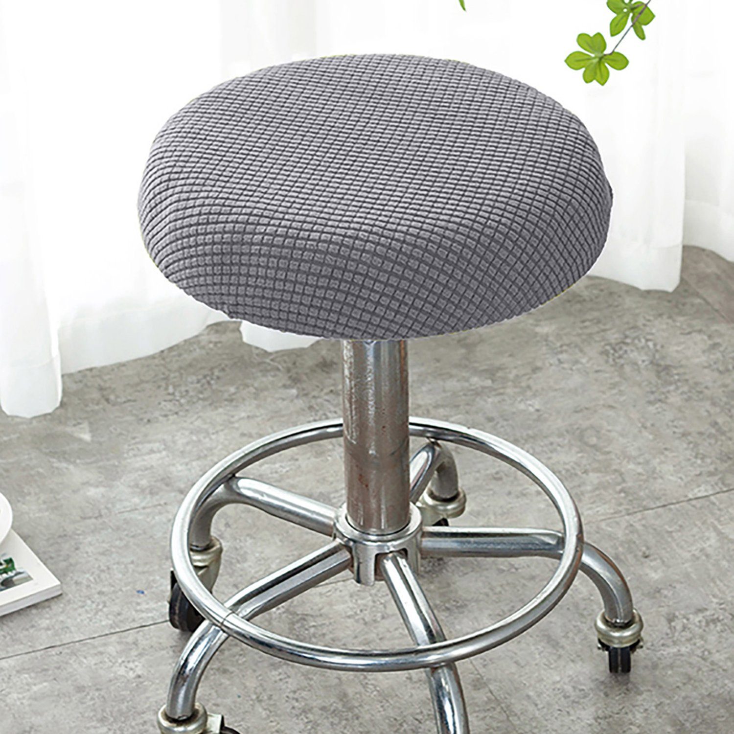 Rosnek Stuhlhusse Barhockerbezug Stuhlbezug Stretch, Stuhlüberzug günstig online kaufen