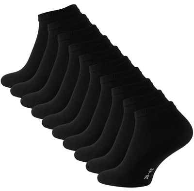 Stark Soul® Sneakersocken 10 Paar (10-Paar) in angenehmer Baumwollqualität