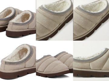 BRUNELLO CUCINELLI BRUNELLO CUCINELLI Quilted Suede Shearling Slippers Zierperlen Schuhe Sneaker Ballerinas