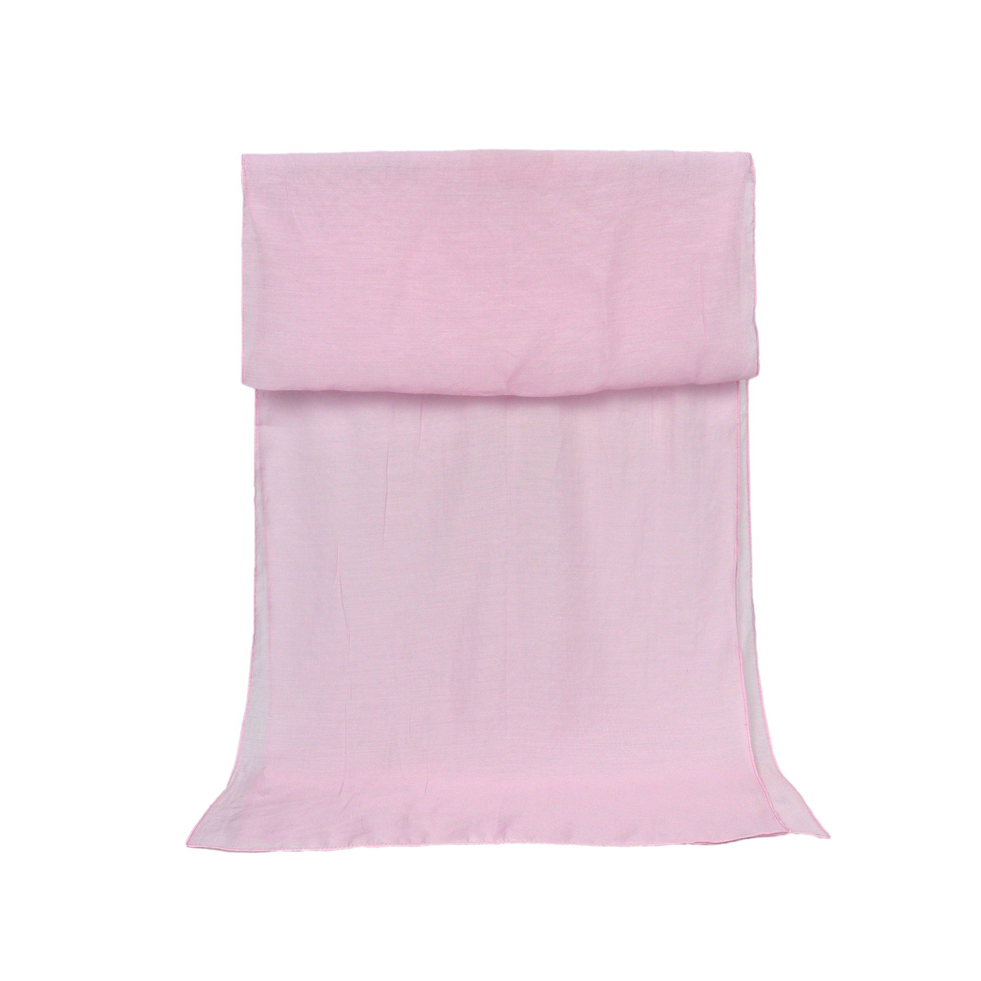 ZEBRO Modeschal Schal Uni rosa