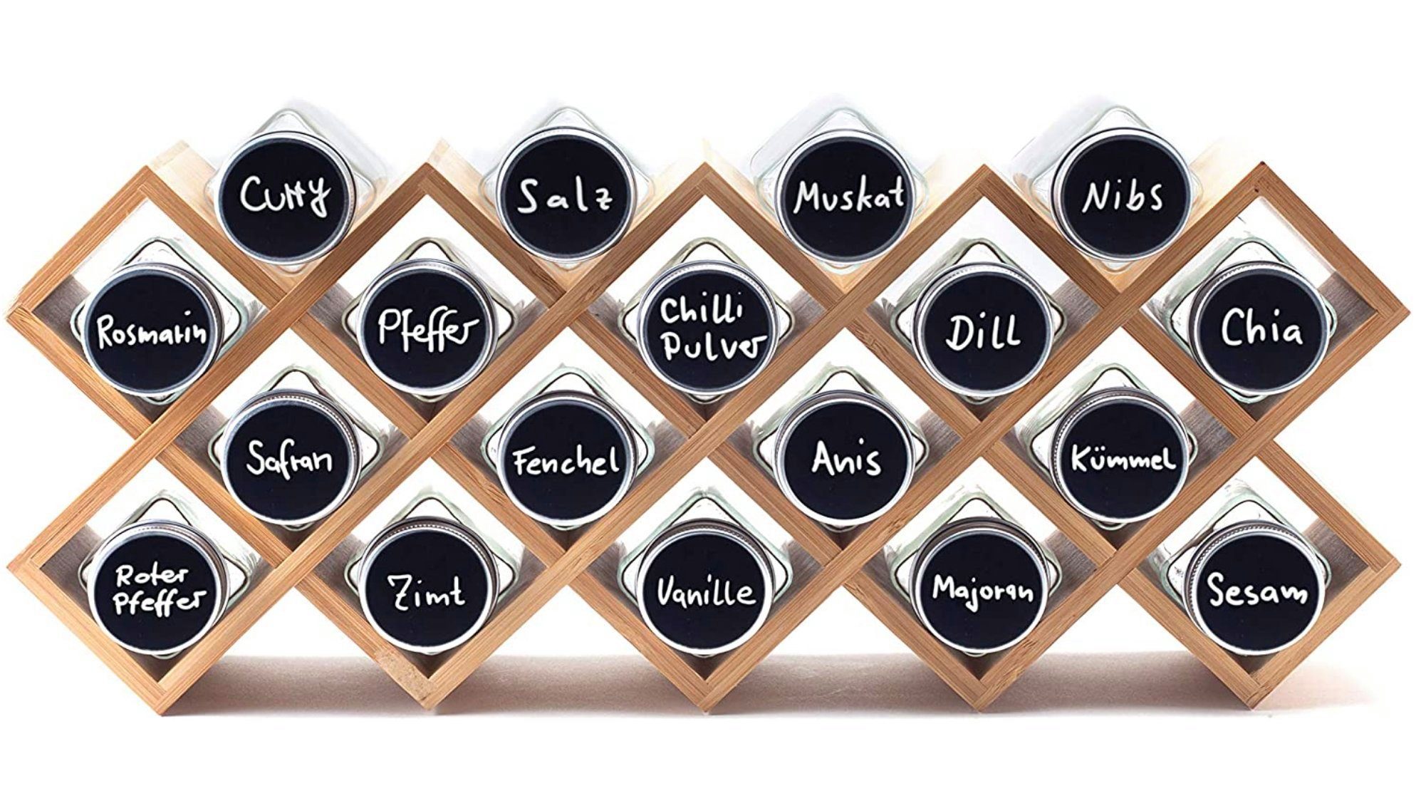 Hanseküche Gewürzregal Gewürzregal aus Holz – FSC®-zertifiziert, Komplettse günstig online kaufen