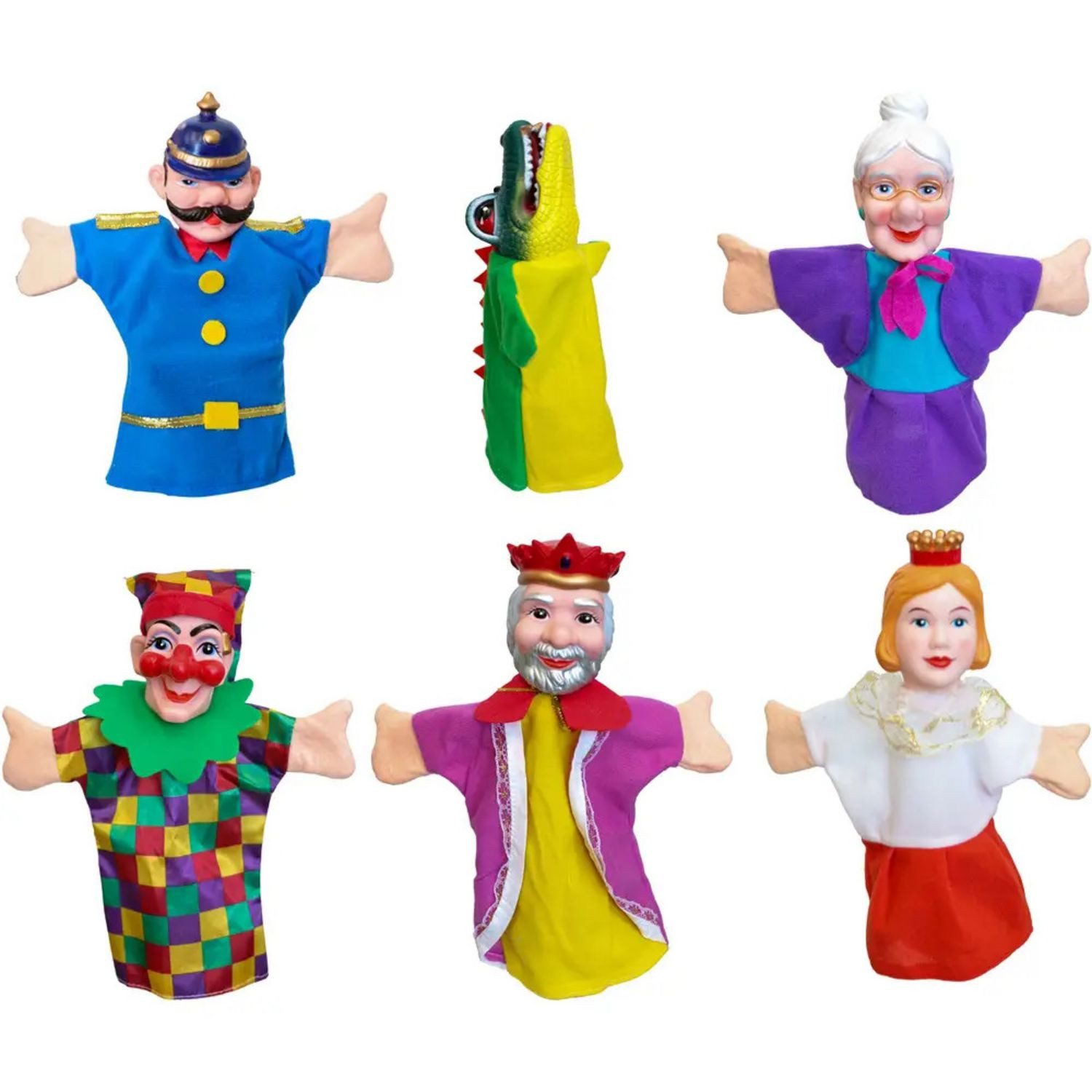 Spiel Kasperletheater Spielfiguren 6 Stück